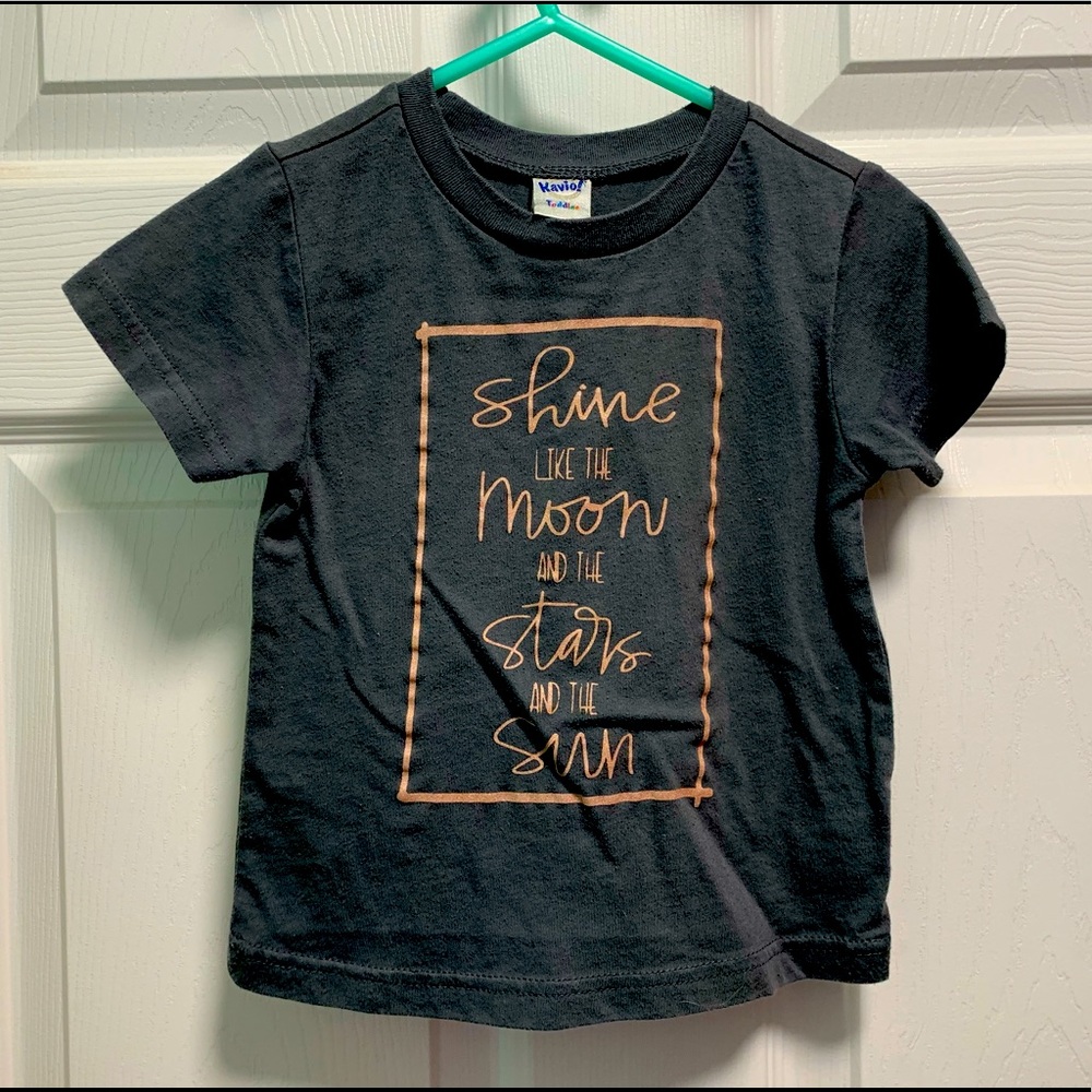 Declan + Crew toddler shirt: Shine